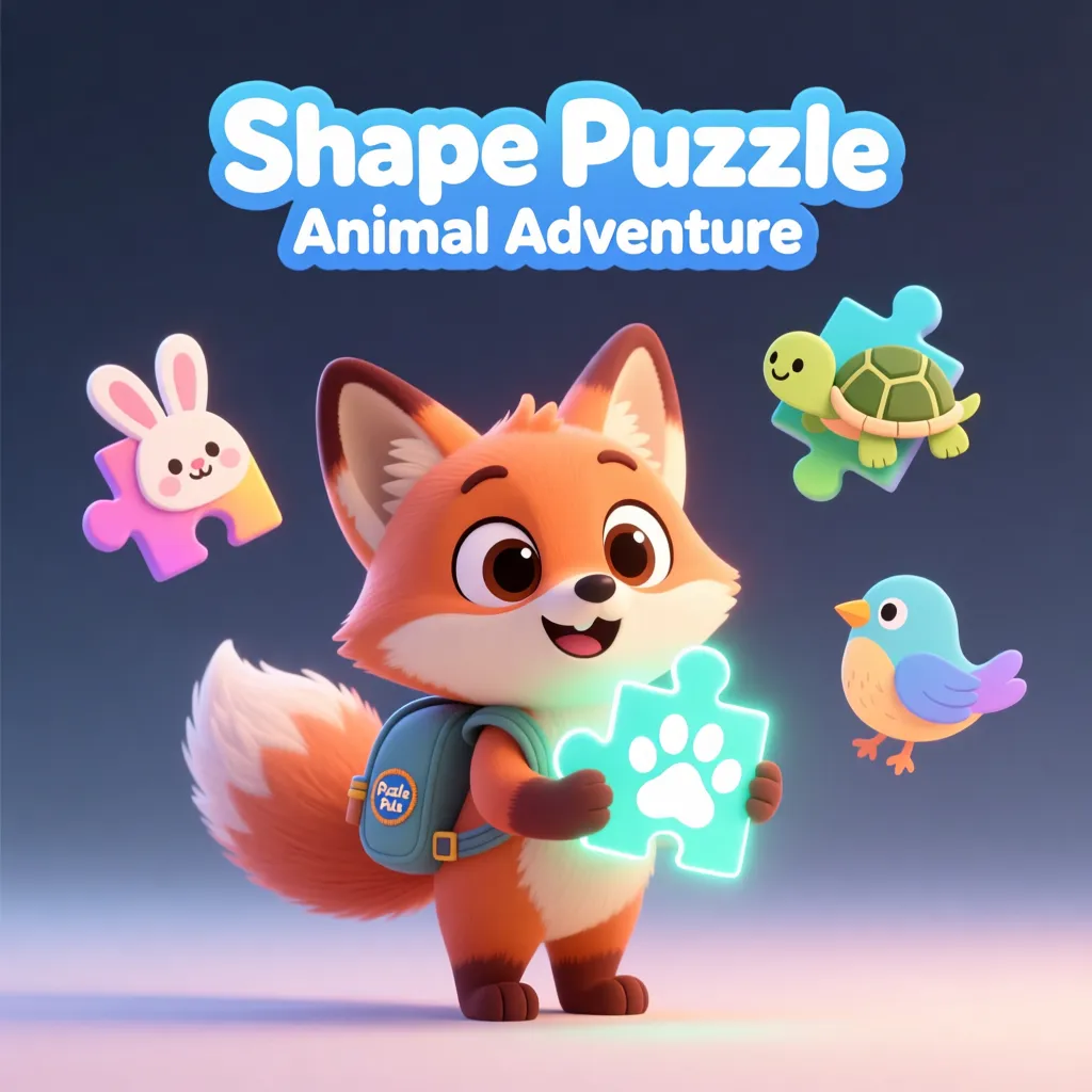 Shape Puzzle - Animal Adventure